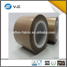 Hot Sale Teflon coated fiber glass heat resistant nitto denko tape ptfe adhesive tape